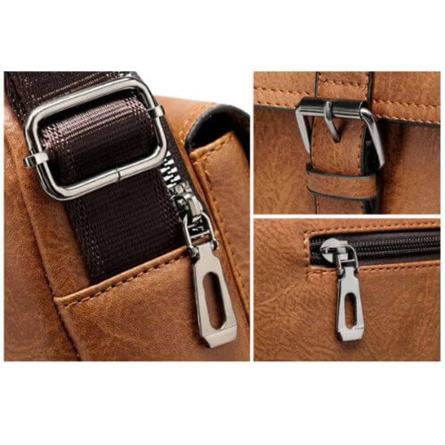 Bolsa Carteiro Couro Wexier Woods