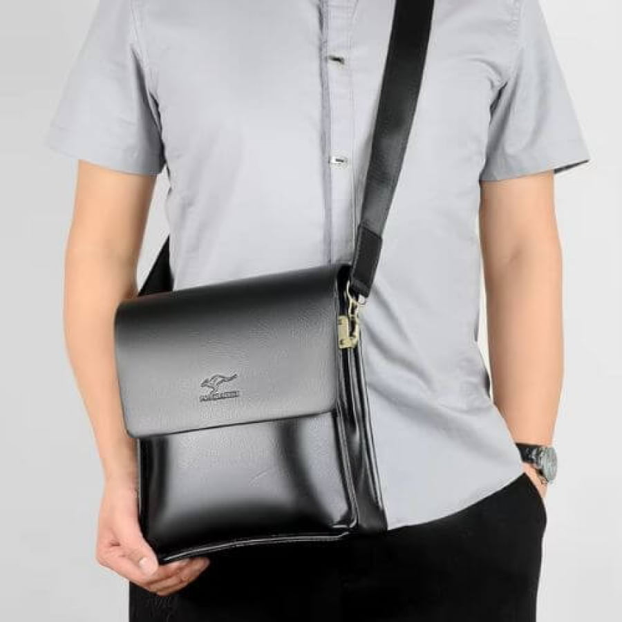 Bolsa Carteiro Transversal Couro KG