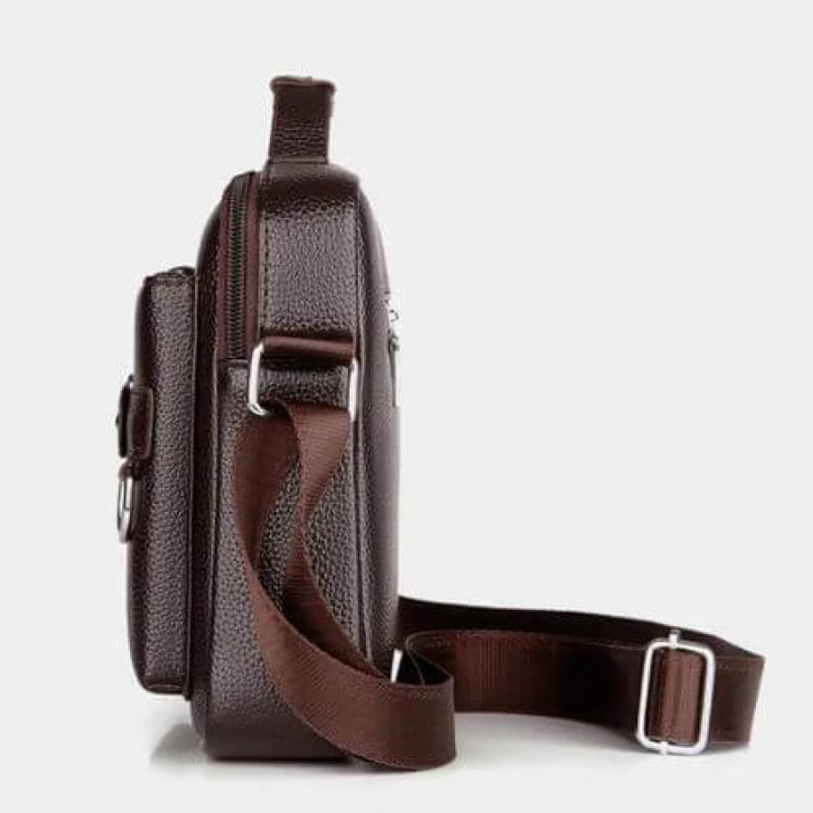 Bolsa Carteiro Transversal Couro Weixier