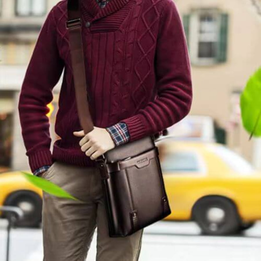 Bolsa Carteiro Transversal Weixier Couro