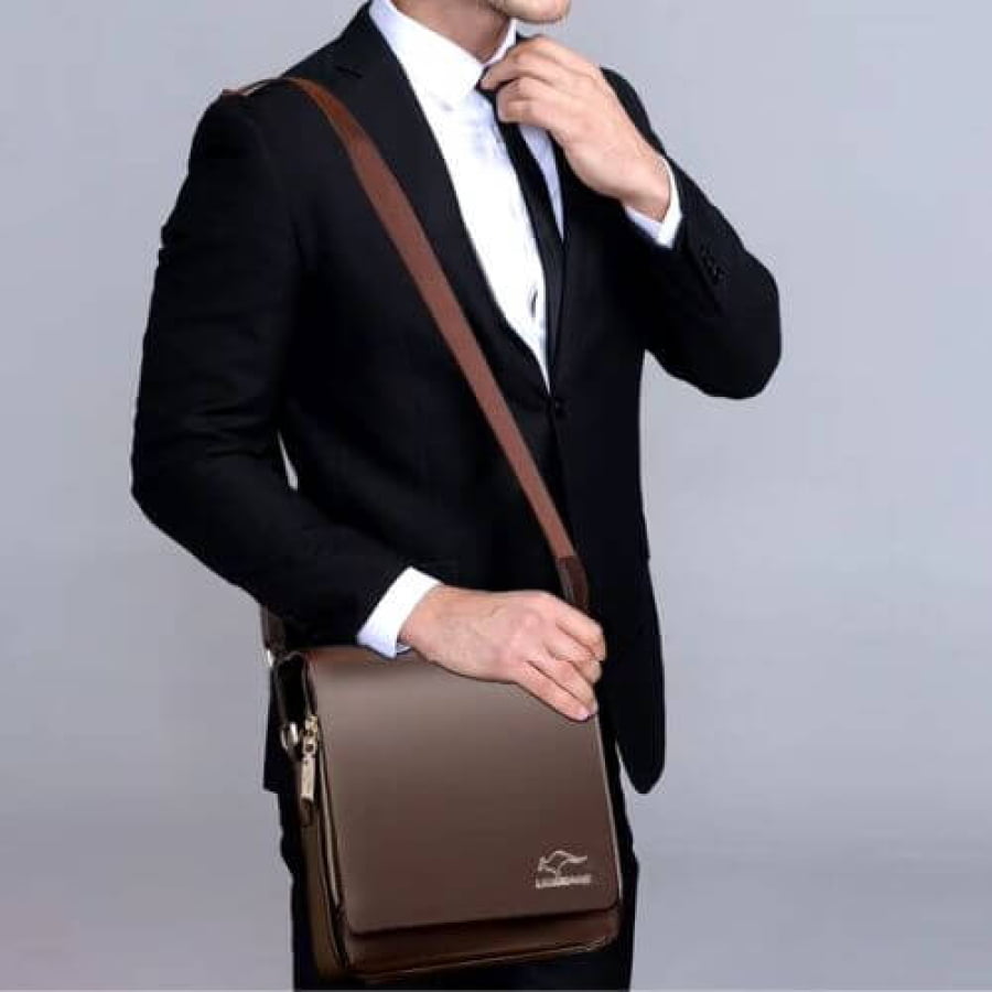 Bolsa Carteiro de Couro KG