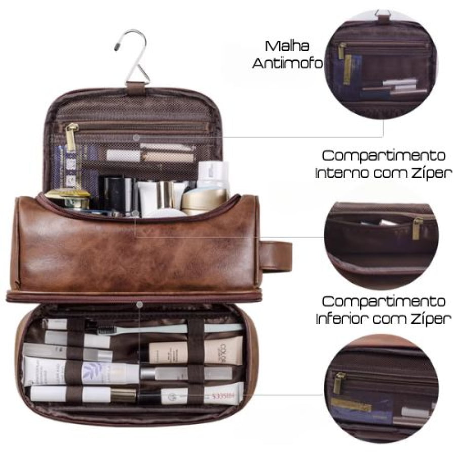 Necessaire Masculina para Viagem Vacant