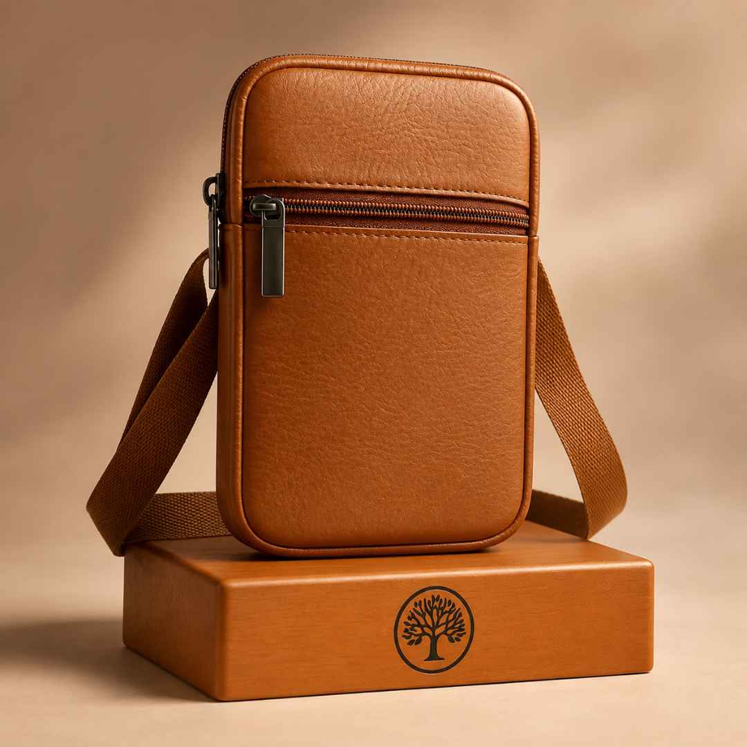 Shoulder Bag Artesanal Couro Legítimo Avant Unbu