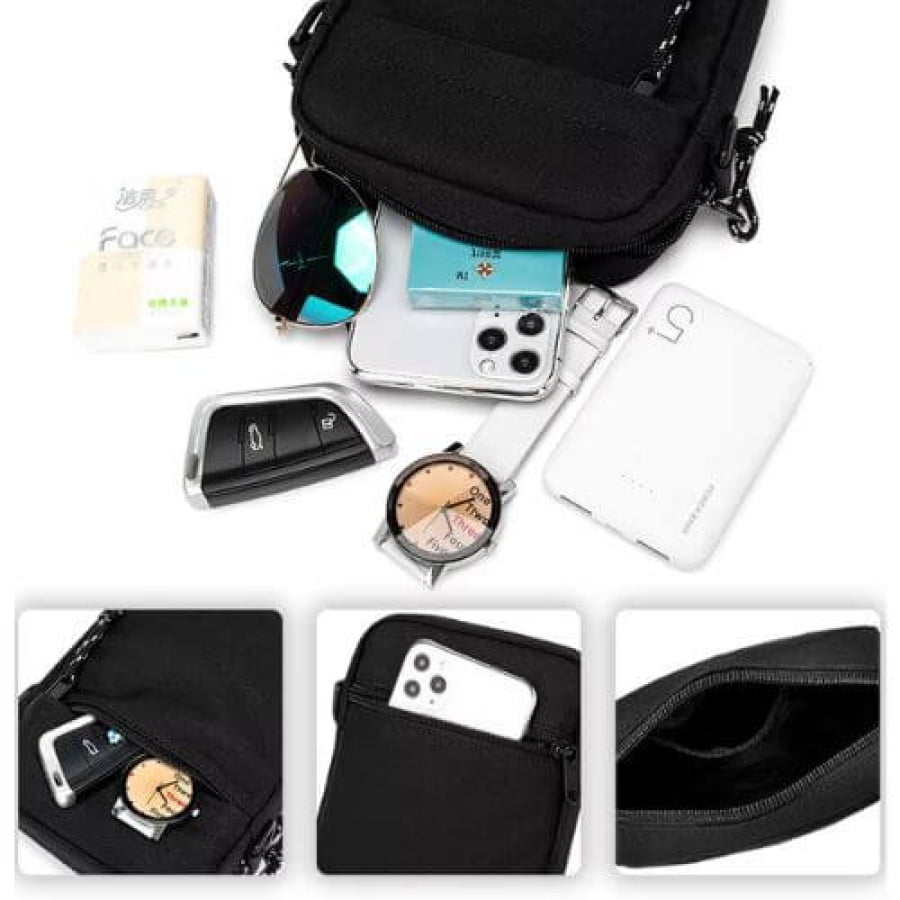 Bolsa Transversal Masculina Street Unbu Bagm04