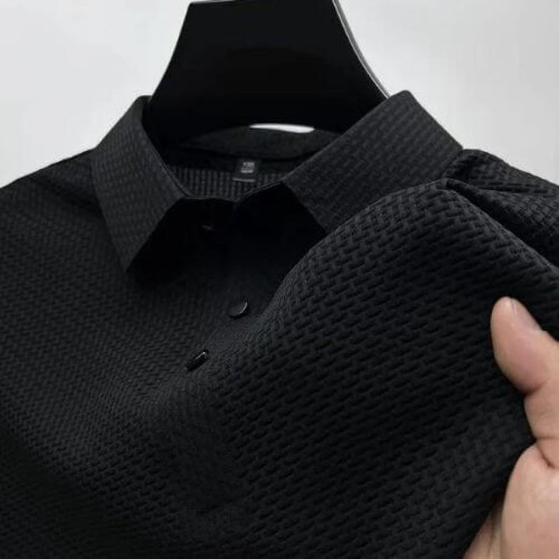 Camisa Polo Masculina Unbu Techwear Preta / M 45-55Kg Polo