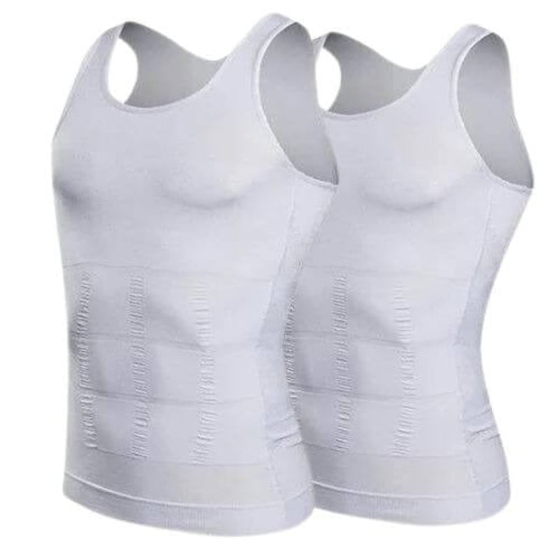 Kit Camisa De Compressão Modeladora (Compre 1 Leve 2) Branco / P Fit700