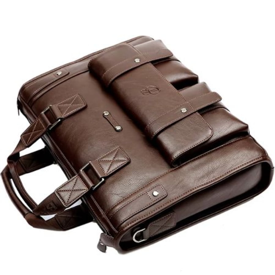 Maleta Executiva Masculina Couro Ecológico Classical Mlt08