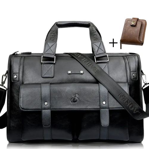 Maleta Executiva Masculina Couro Ecológico Classical Mlt08