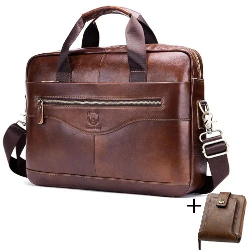 Maleta Executiva Masculina Couro Legítimo Bull Mlt03