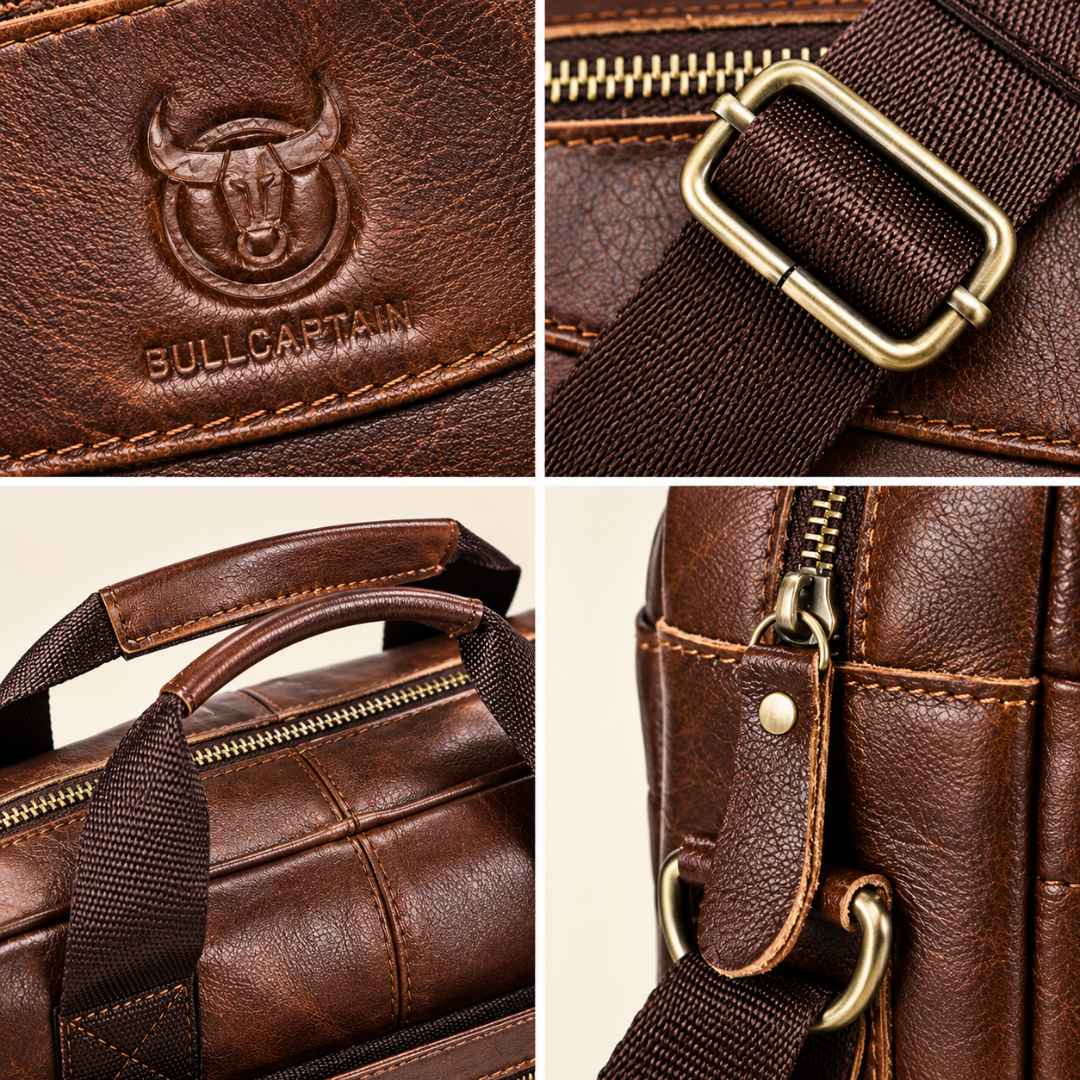 Maleta Executiva Masculina Couro Legítimo Bull Mlt03
