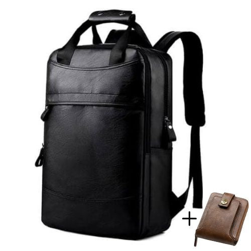 Mochila De Couro Executiva Para Notebook Urban Bpk102