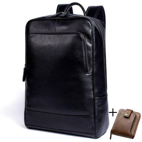 Mochila De Couro Legítimo Premium Lander Bpk108