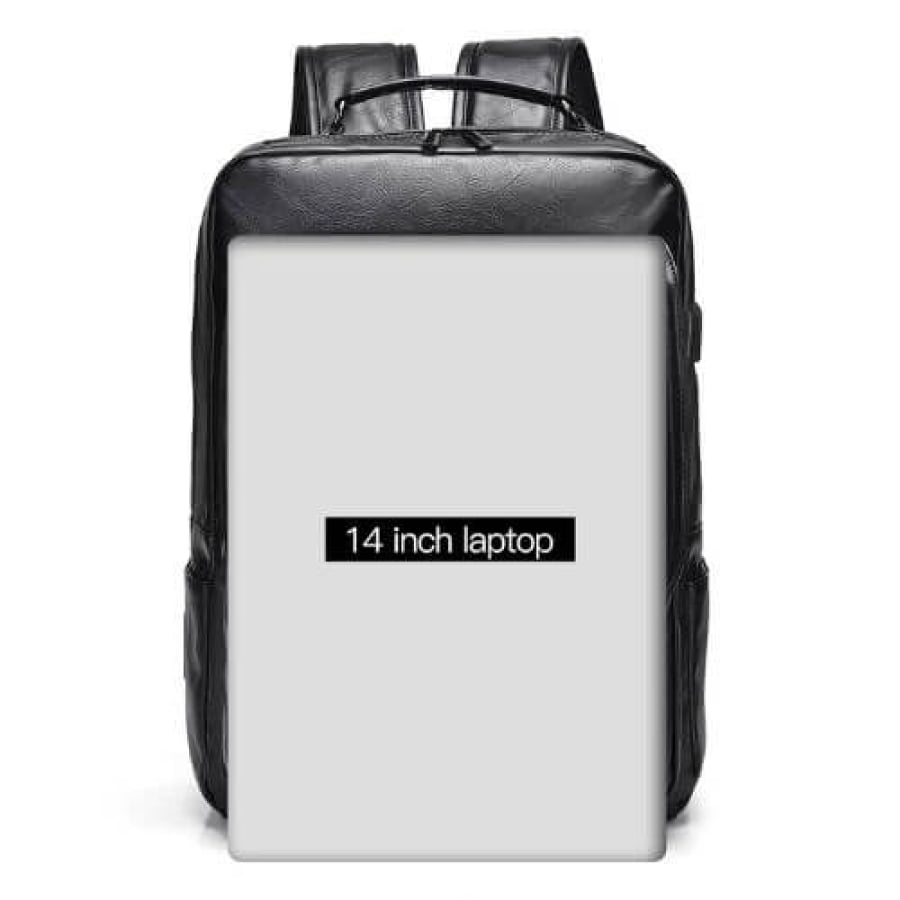 Mochila De Couro Weixier Vangart Bpk106