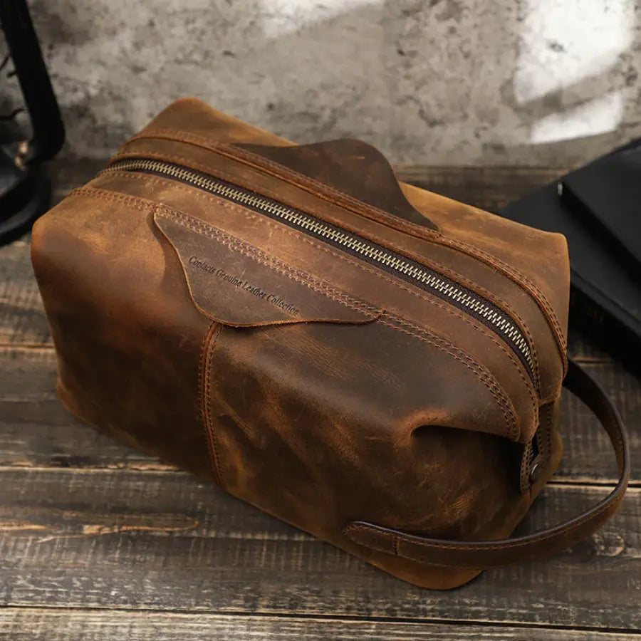 Necessaire Couro Legítimo Hash Ncs06