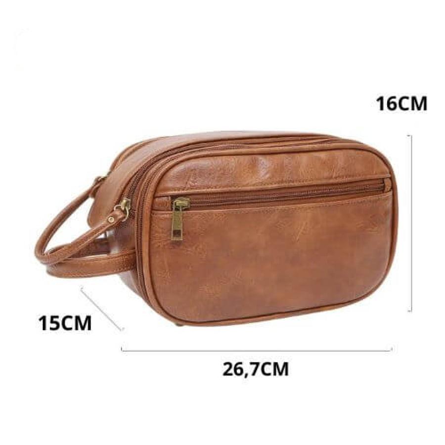Necessaire Masculina Couro Ecológico Bagm202