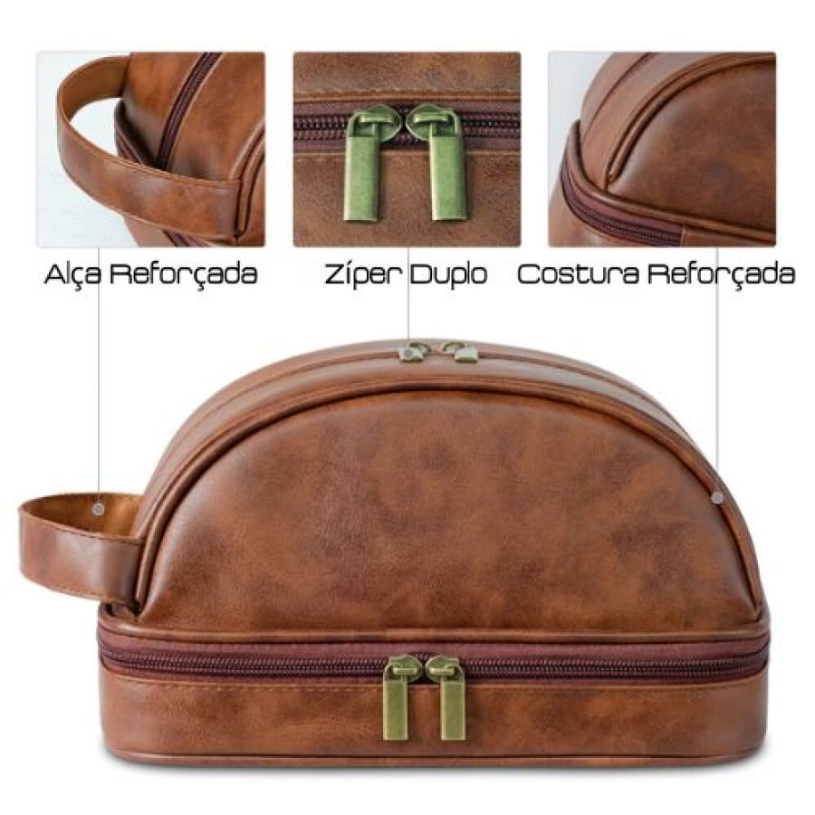 necessaire grande feminina masculina para viagens maquiagem Travel