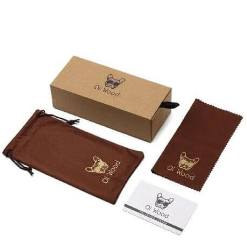 Óculos De Sol Masculino Pilot Polarizado Oi Wood Haste Madeira Glass03