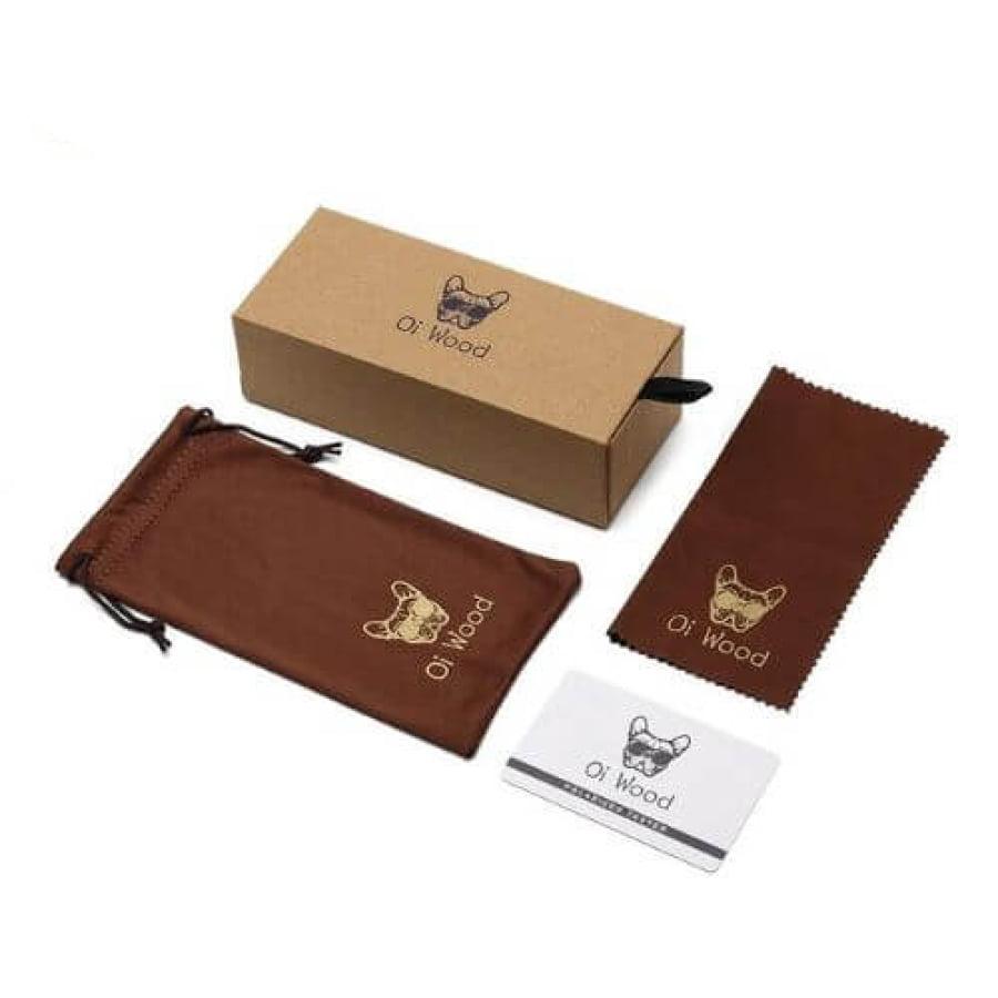 Óculos De Sol Masculino Redondo Polarizado Oi Wood Haste Madeira Glass02