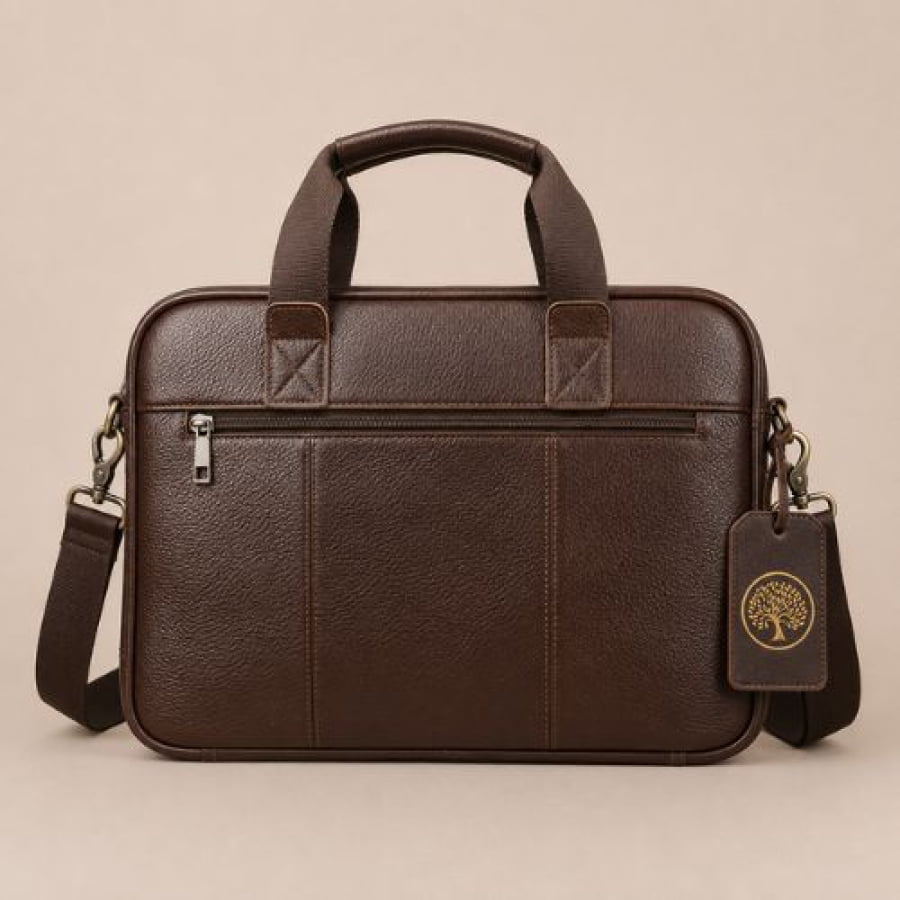 Pasta Executiva Masculina de Couro Legítimo Monarch Unbu - mlt25
