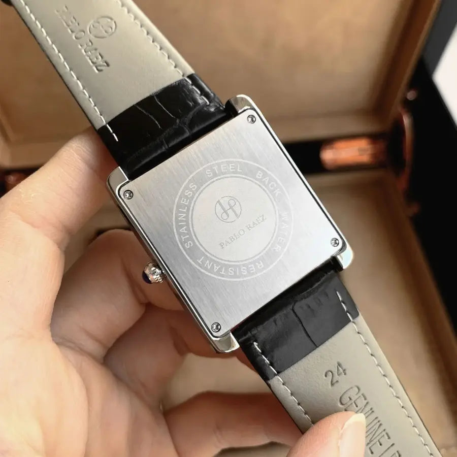 Relógio Masculino Luxo Quartzo Com Pulseira De Couro E Calendário Edição Limitada Cloc403