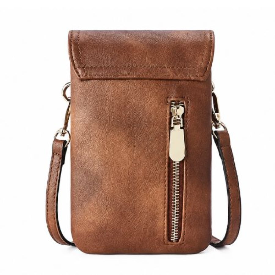 Shoulder Bag Artesanal de Couro Ecológico Minimalista - bagm1006