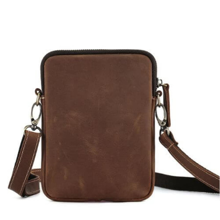 Shoulder Bag De Couro Legítimo Minimalista Bagm01