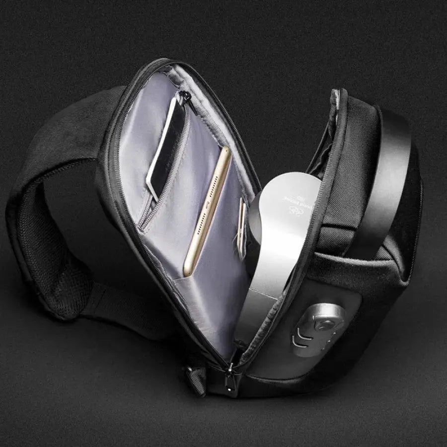 Shoulder Bag Tática Masculina – Bolsa Transversal Estilo Militar Resistente e Compacta bagm500