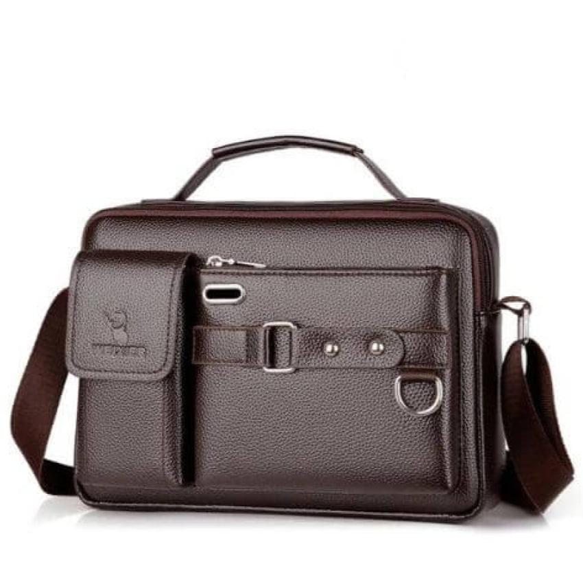 Bolsa Carteiro Transversal Couro Weixier