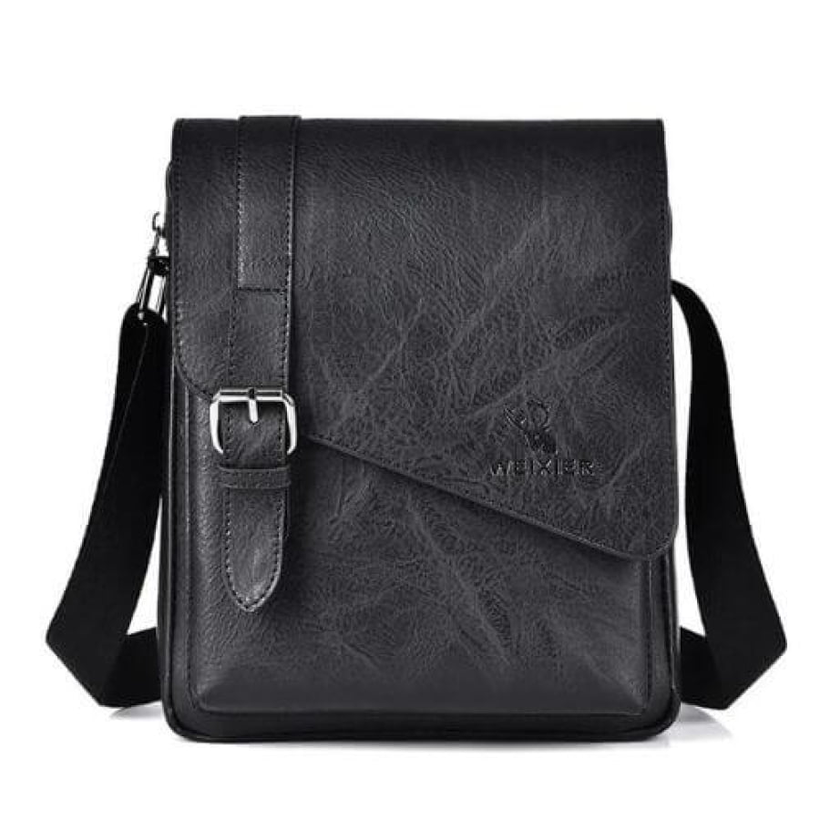 Bolsa Carteiro Transversal Couro Weixier Retrô