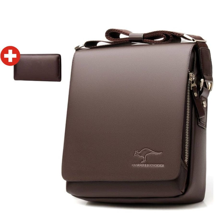 Bolsa Carteiro de Couro KG