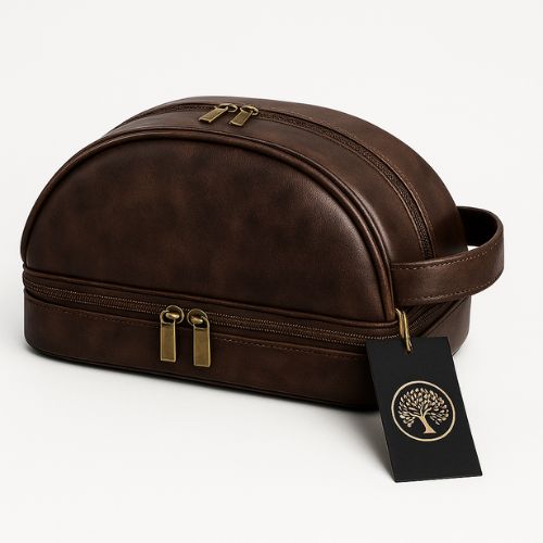 Necessaire Couro Travel