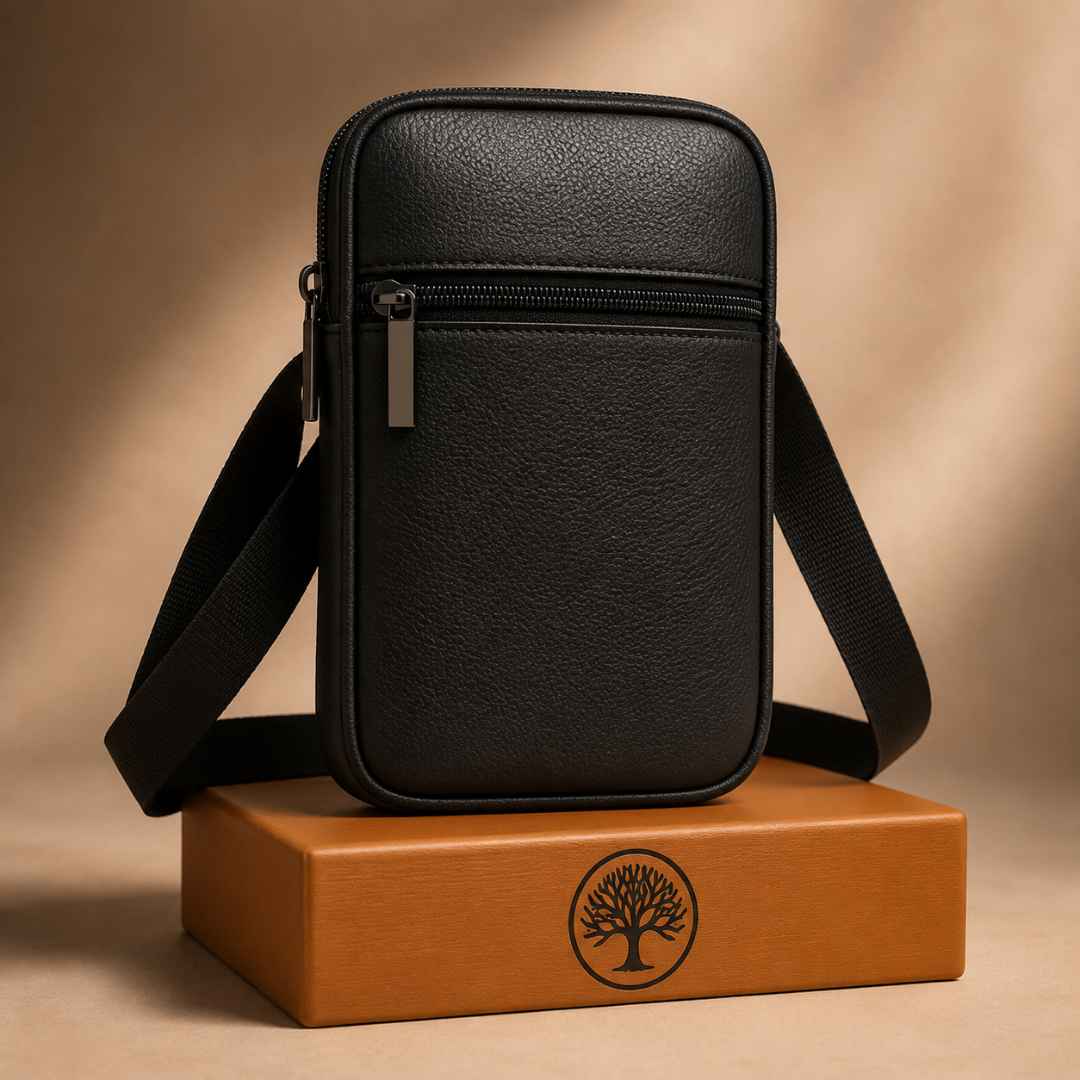 Shoulder Bag Artesanal Couro Legítimo Avant Unbu