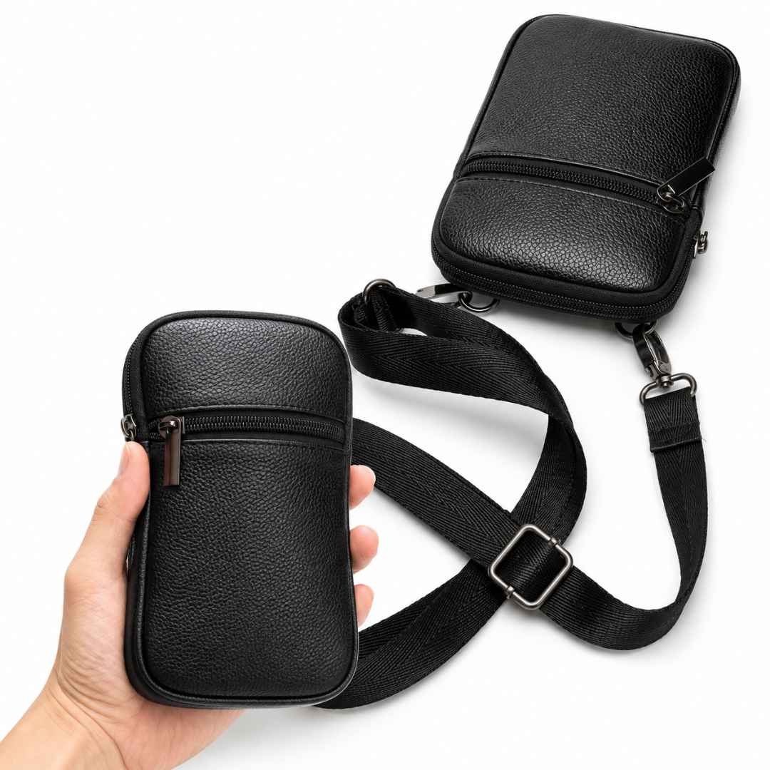 Shoulder Bag Artesanal Couro Legítimo Avant Unbu