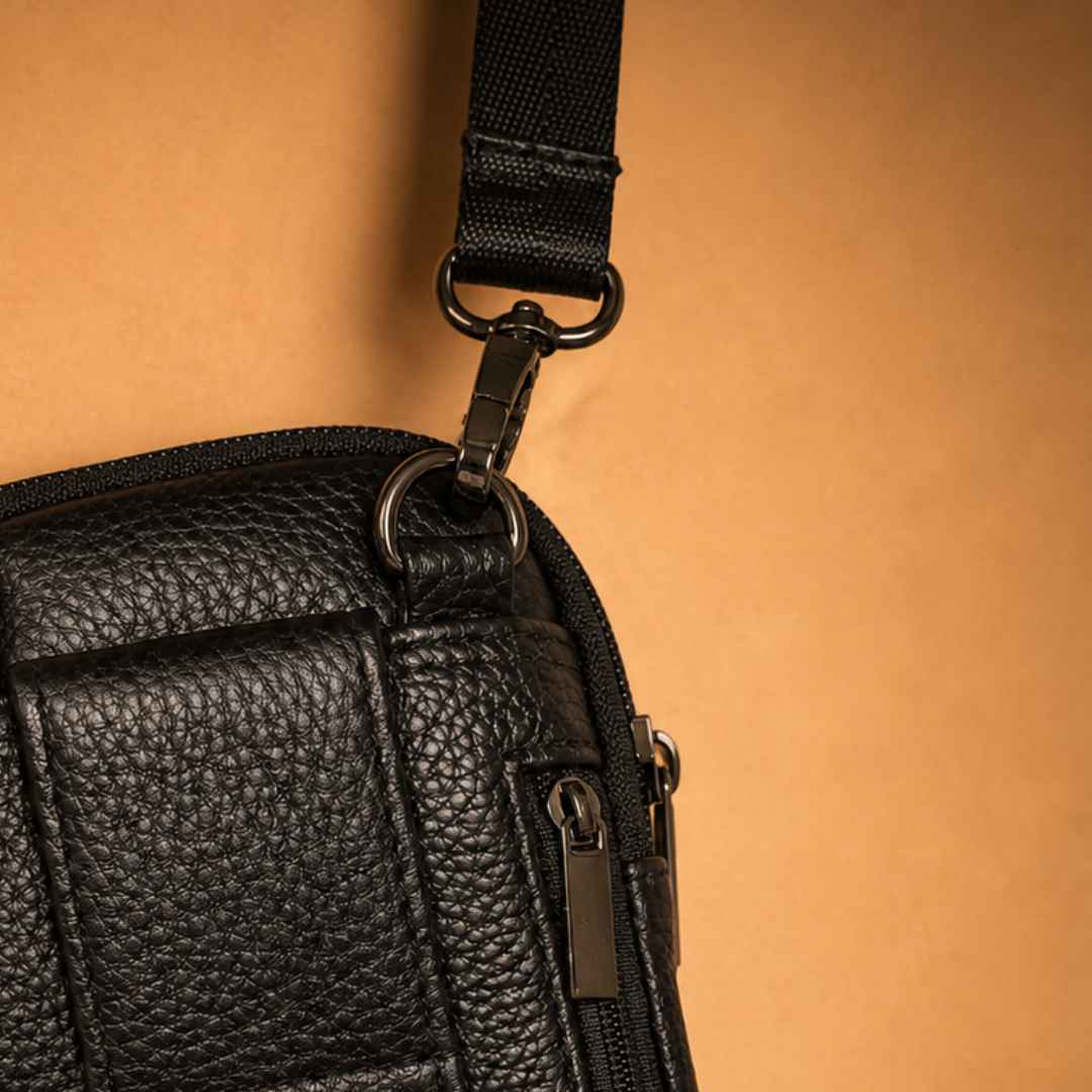 Shoulder Bag Artesanal Couro Legítimo Avant Unbu