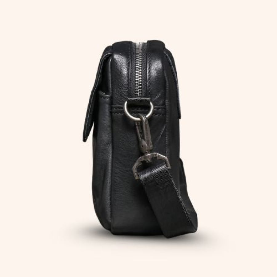 Bolsa Transversal Artesanal em Couro Legítimo Unbu Atelier bagm607