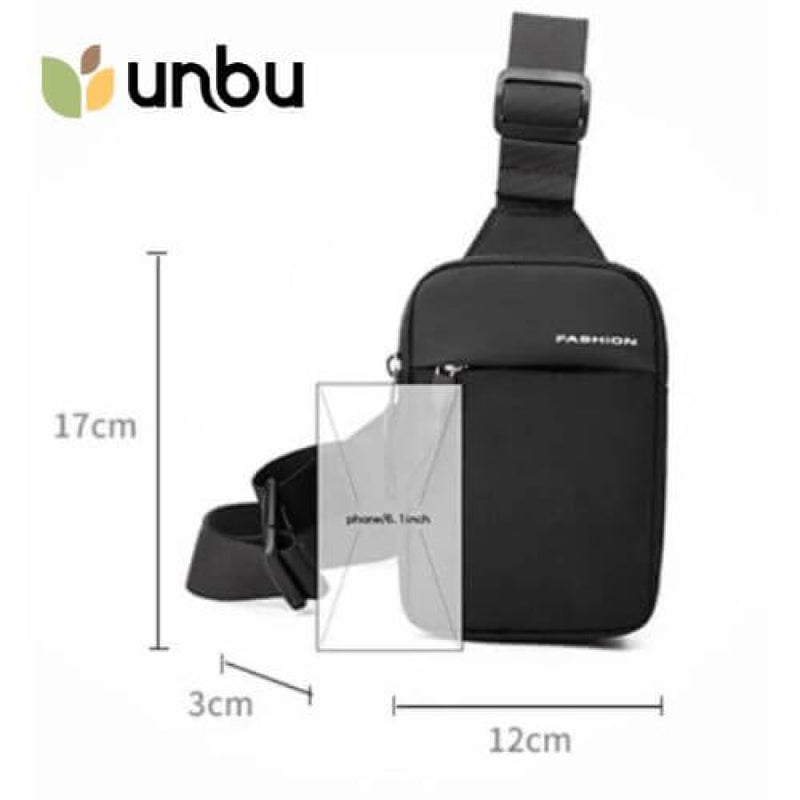 Bolsa Transversal Dual Shield Unbu Bagm102