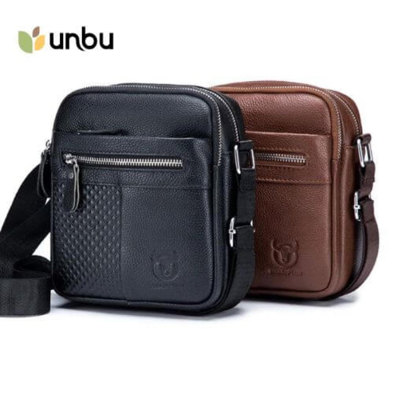 Bolsa Transversal Masculina Couro Legítimo Bull Bagm201