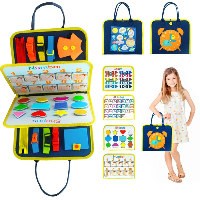 Kit 2 Quebra Cabeça Infantil - Brinquedo Educativo Montessori - Total Bag -  Leve Seu Produto Com Estilo