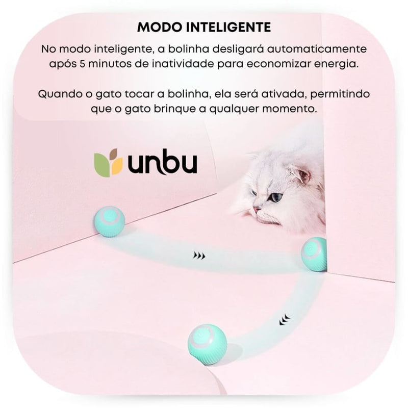 Bolas de brinquedo para gatos, brinquedo inteligente interativo