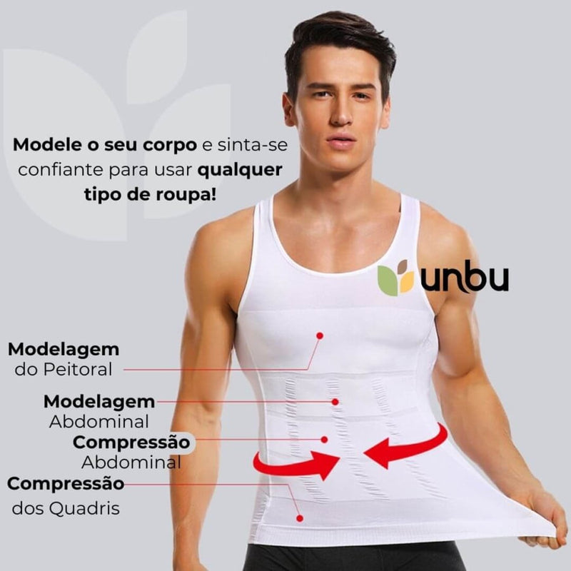 Camisa De Compressão Modeladora Masculina 200001873