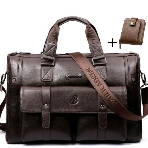 Maleta Executiva Masculina Couro Ecológico Classical Mlt08