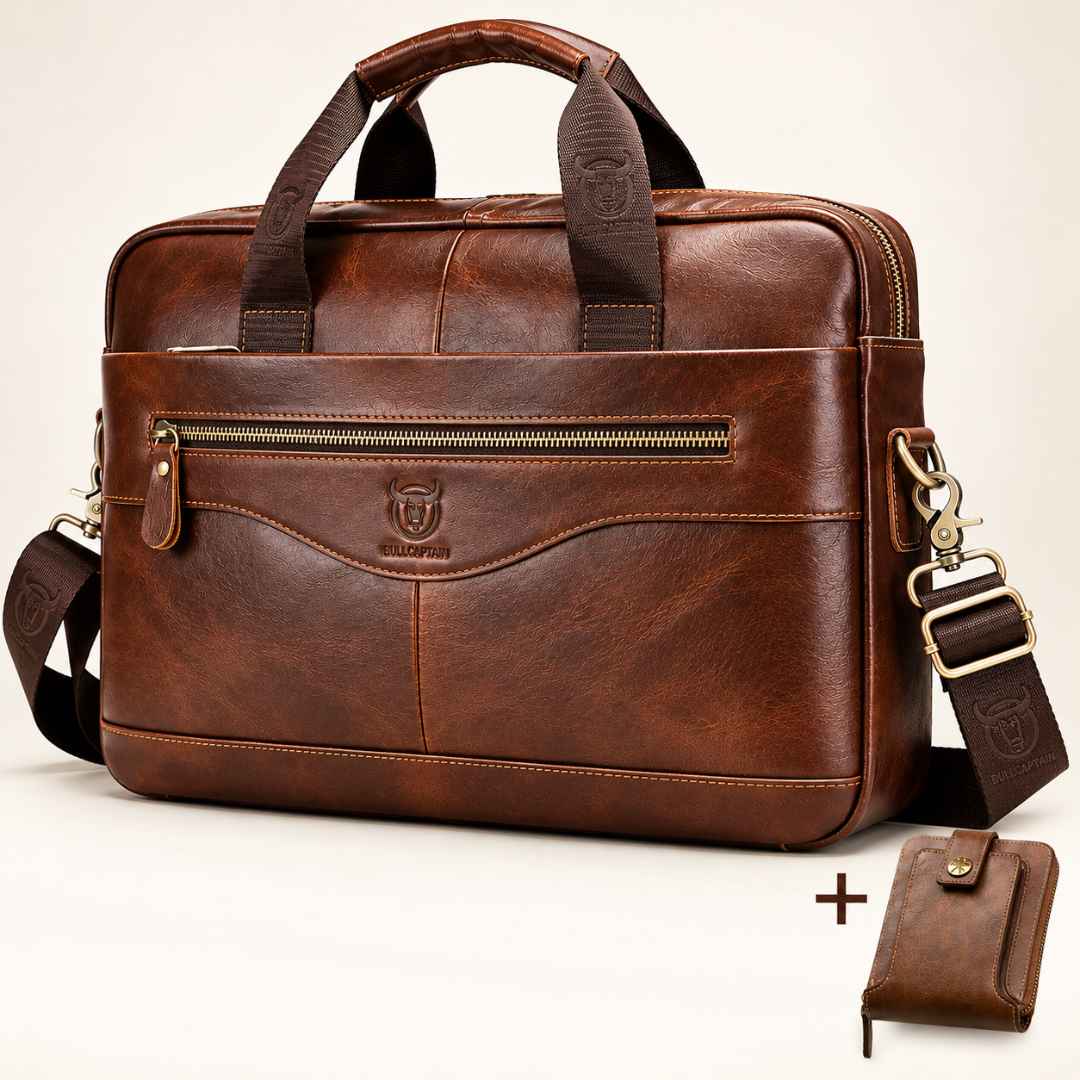 Maleta Executiva Masculina Couro Legítimo Bull Mlt03