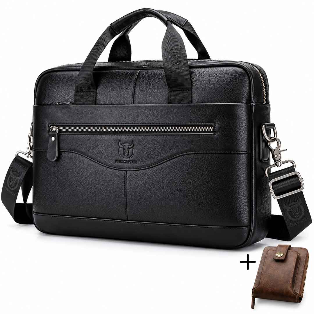 Maleta Executiva Masculina Couro Legítimo Bull Mlt03