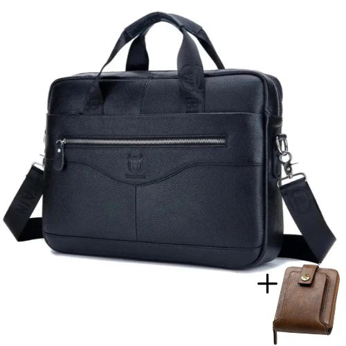 Maleta Executiva Masculina Couro Legítimo Bull Mlt03