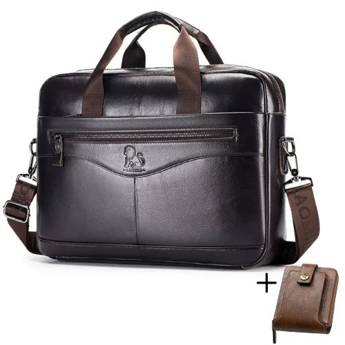 maleta para viagem couro executiva masculina pasta couro legitimo lion 