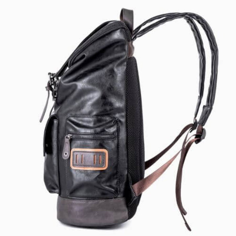 Mochila De Couro Travel Bpk101