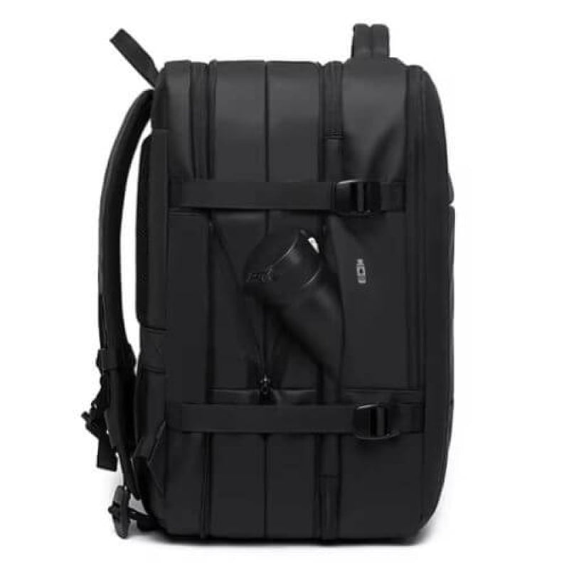 Mochila Preta Executiva Aesthetic Unbu Porta Usb 45L Bpk02