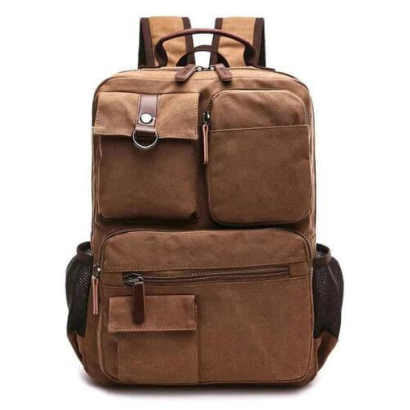 Mochila Masculina Reforçada Adventure Canvas Unbu 35L