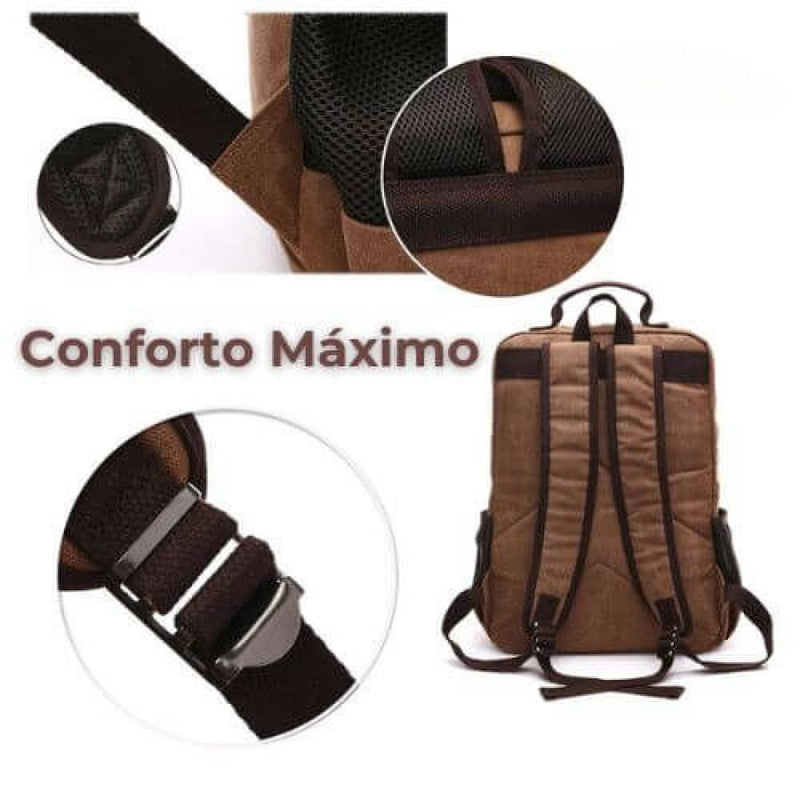 Mochila Reforçada Lona Adventure Canvas Unbu 35L Bpk05