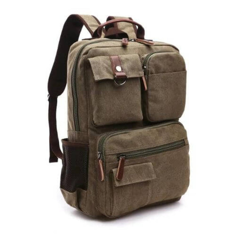 Mochila Masculina Reforçada Adventure Canvas Unbu 35L